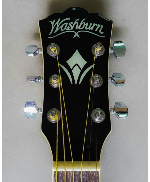 WASHBURN BK W/CUTAWAY